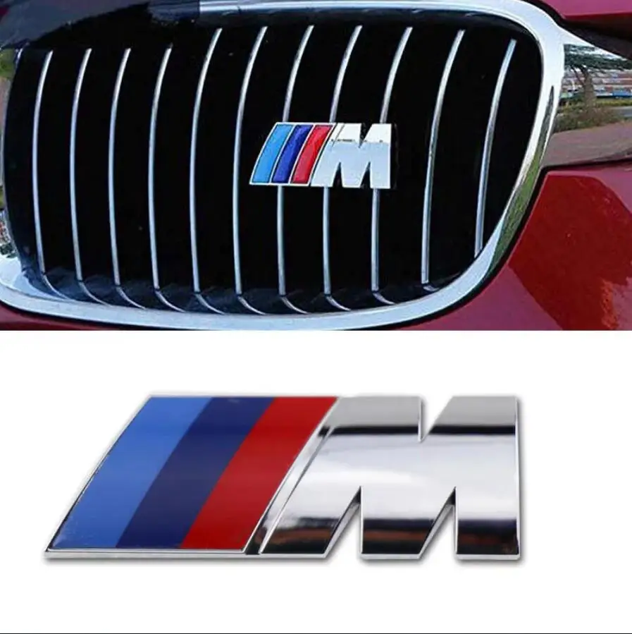 

1pcs ABS Car Sticker M power perform Badge Fender Side Grill For BMW E46 E36 E39 E30 E60 E90 F30 F10 E53 X3 X5 X6 M3 M5 Emble