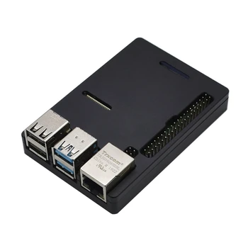 

for Raspberry Pi 4 Model B Aluminum Alloy Case Metal CNC Cooling Ultra-Thin Shell Heat Dissipation for Raspberry Pi 4B Only