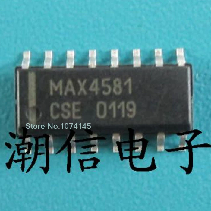 10 шт./лот MAX4581CSE лапками углублением SOP-16