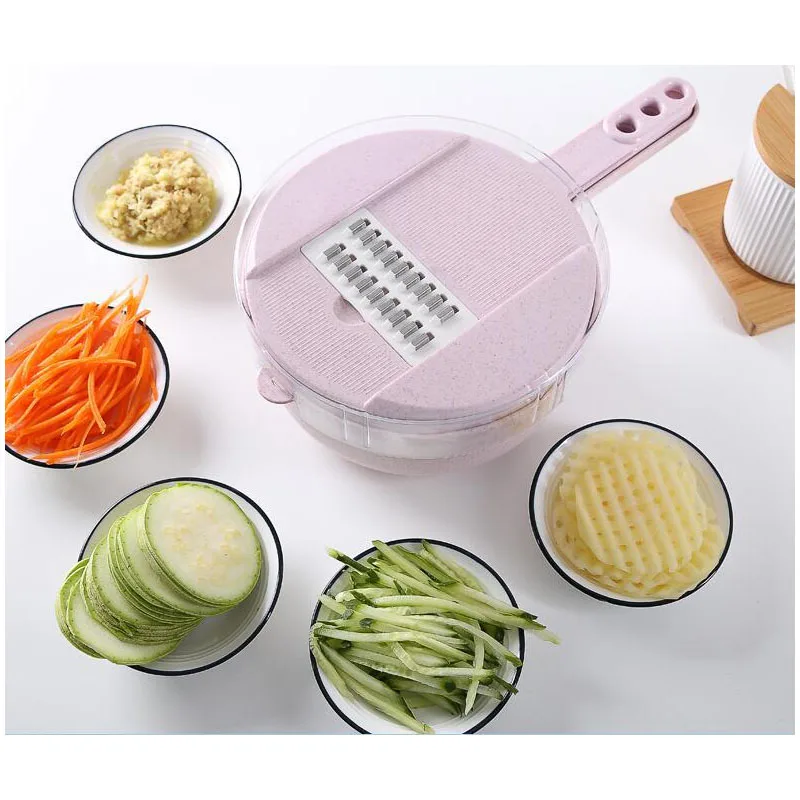 Multi function Graters Round Mandoline Slicer Food Slicer Shredded