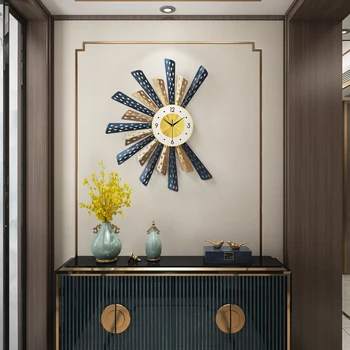 

Relogio De Parede Large Luxury Wall Clock Modern Design Silent Living Room Nordic Wall Clock Kitchen Reloj De Pared Digital