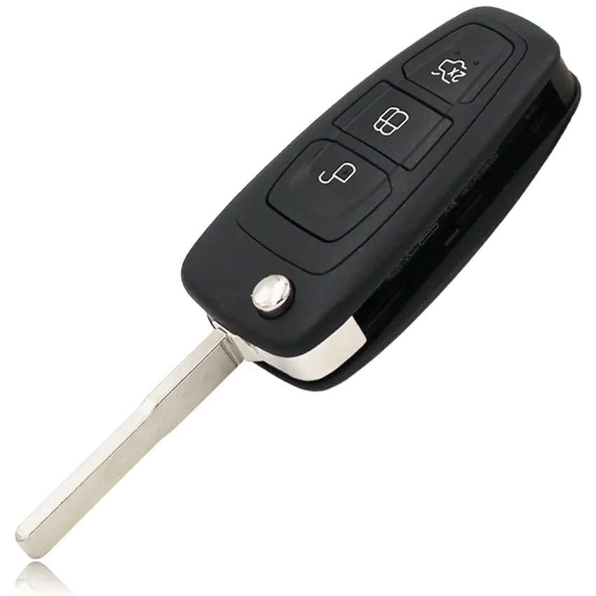 3 кнопки Smart Remote Key 433 МГц 4D60/4D63 чип для Ford Focus MK3 и T6 Ranger HU101 Blade|Ключ от авто| |