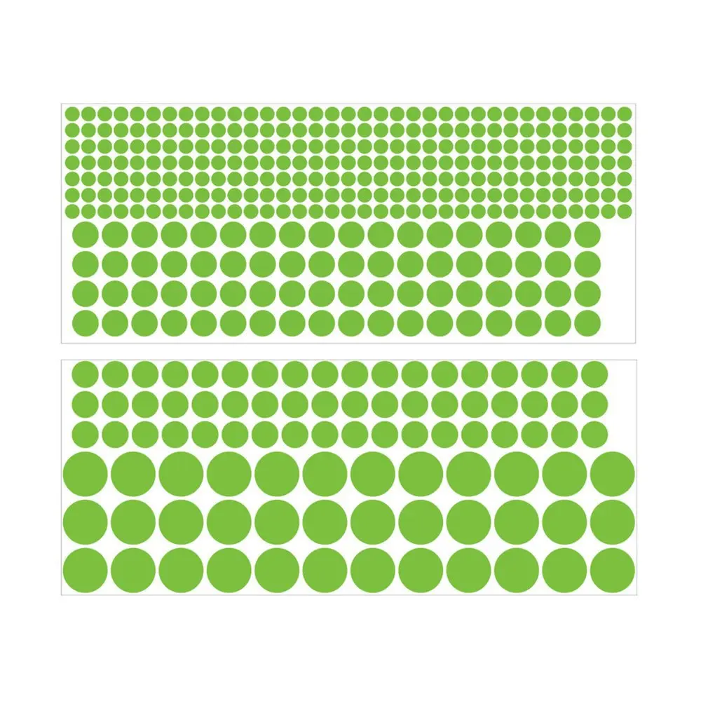 

407pcs Glow In The Dark Star Round Dot Luminous Wall Stickers Kids Room Decor Wall Decals Stickers Removable Self-adhesive