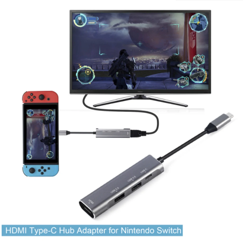 4 в 1 станция для samsung S8 S9 S10 Plus Note 8 9 dex USB кабель C к HDMI адаптер для huawei Companion 20 P20 Pro