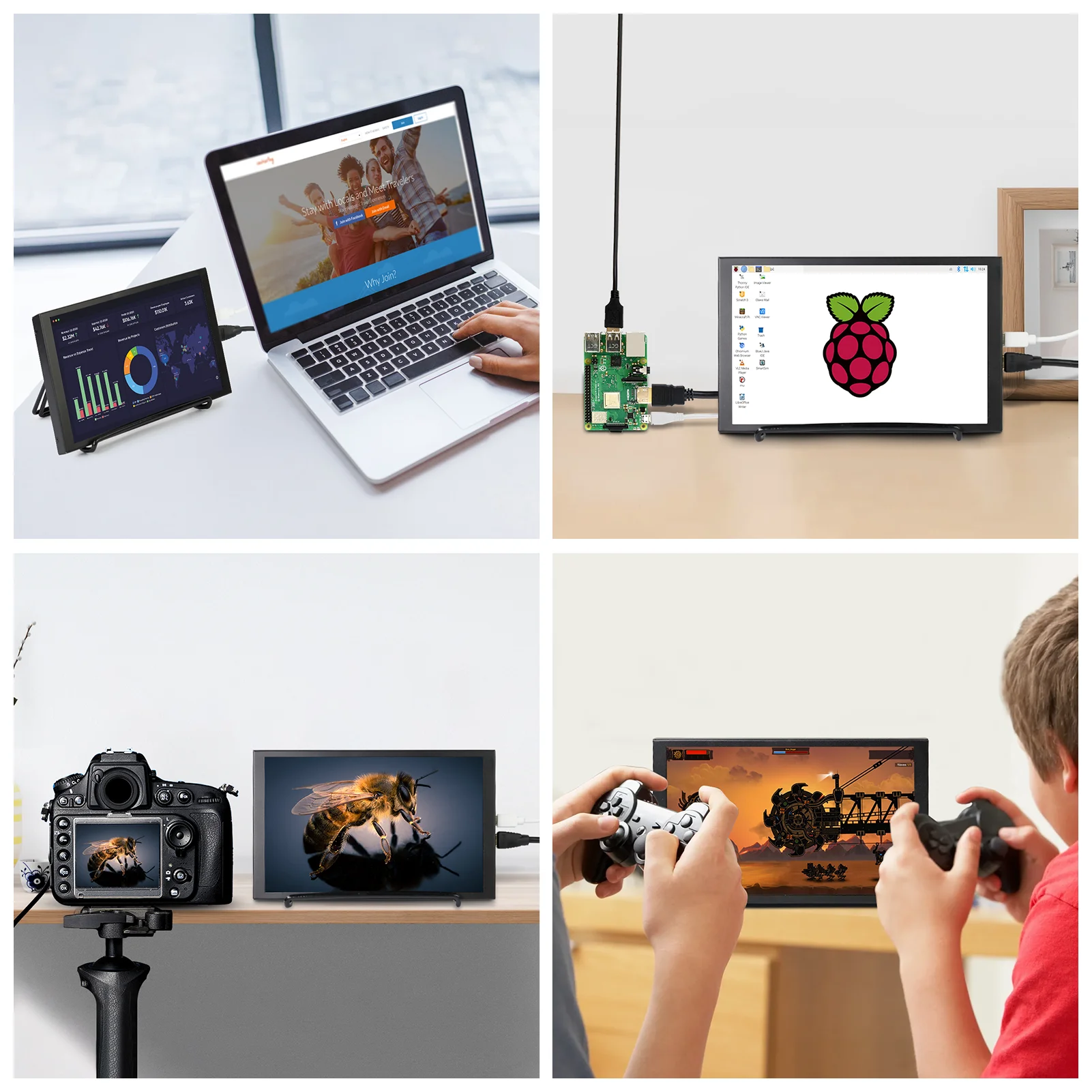 Ʈ PC  ޴ LCD ÷,    ܼ, HDMI, 8 ġ ġũ , 1280x800, ǰ
