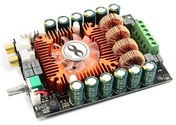 TDA7498E Высокая мощность цифровой усилитель мощности доска 2,0 HIFI стерео 160 Вт* 2 Поддержка BTL220W