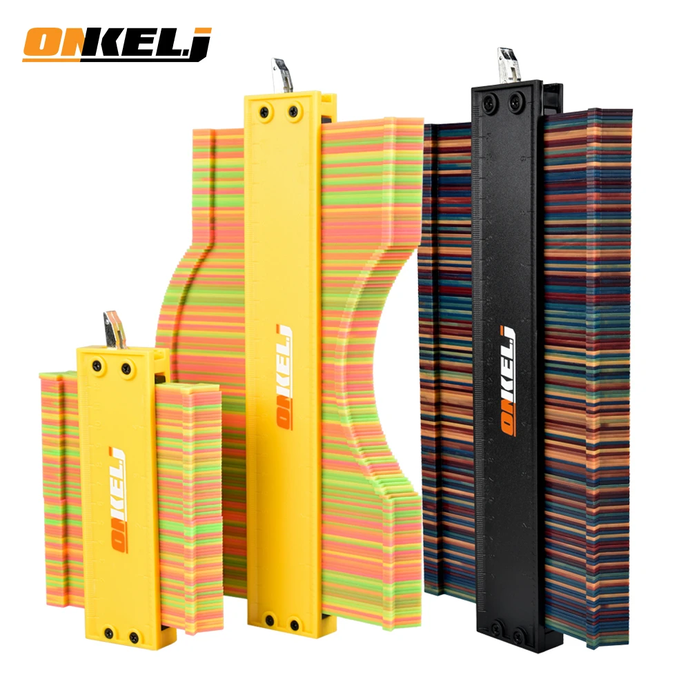 ONKEL.J 2021 Contour Profile Gauge Plastic Copy Measuring Tiling ...