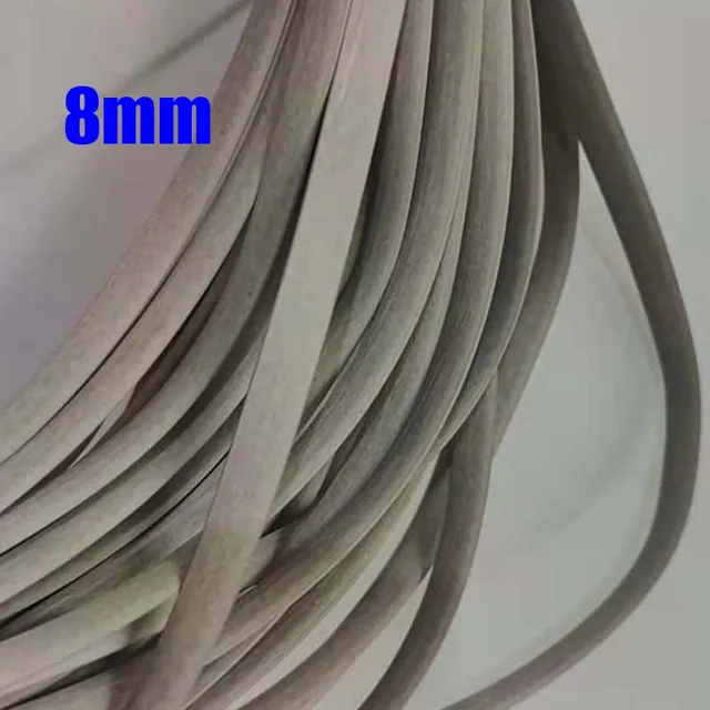 10 Meters PE Gradient Flat Synthetic Rattan Material Roll Handmade Weaving Rope Repair Furniture Bed Sofa Chair Table Basket 29