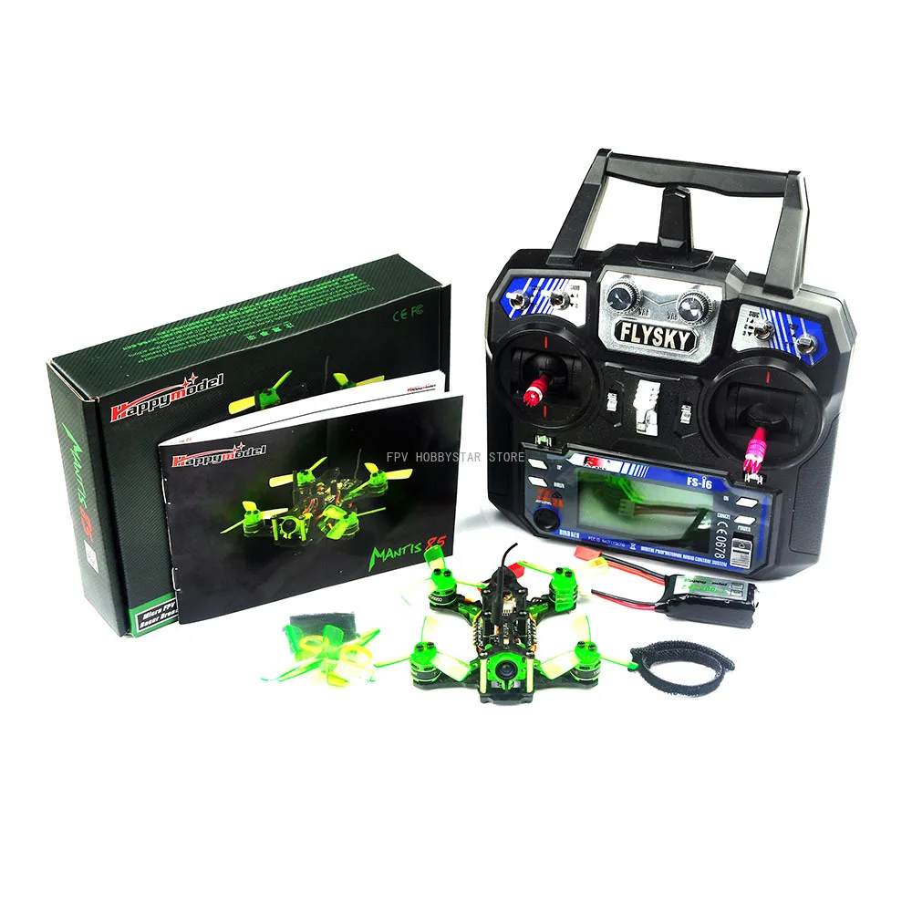 Happymodel Mantis85 Mantis 85 мм FPV гоночный Дрон w/ Supers_F4 6A BLHELI_S 5 8G 25MW 48CH 600TVL RTF | Игрушки и хобби