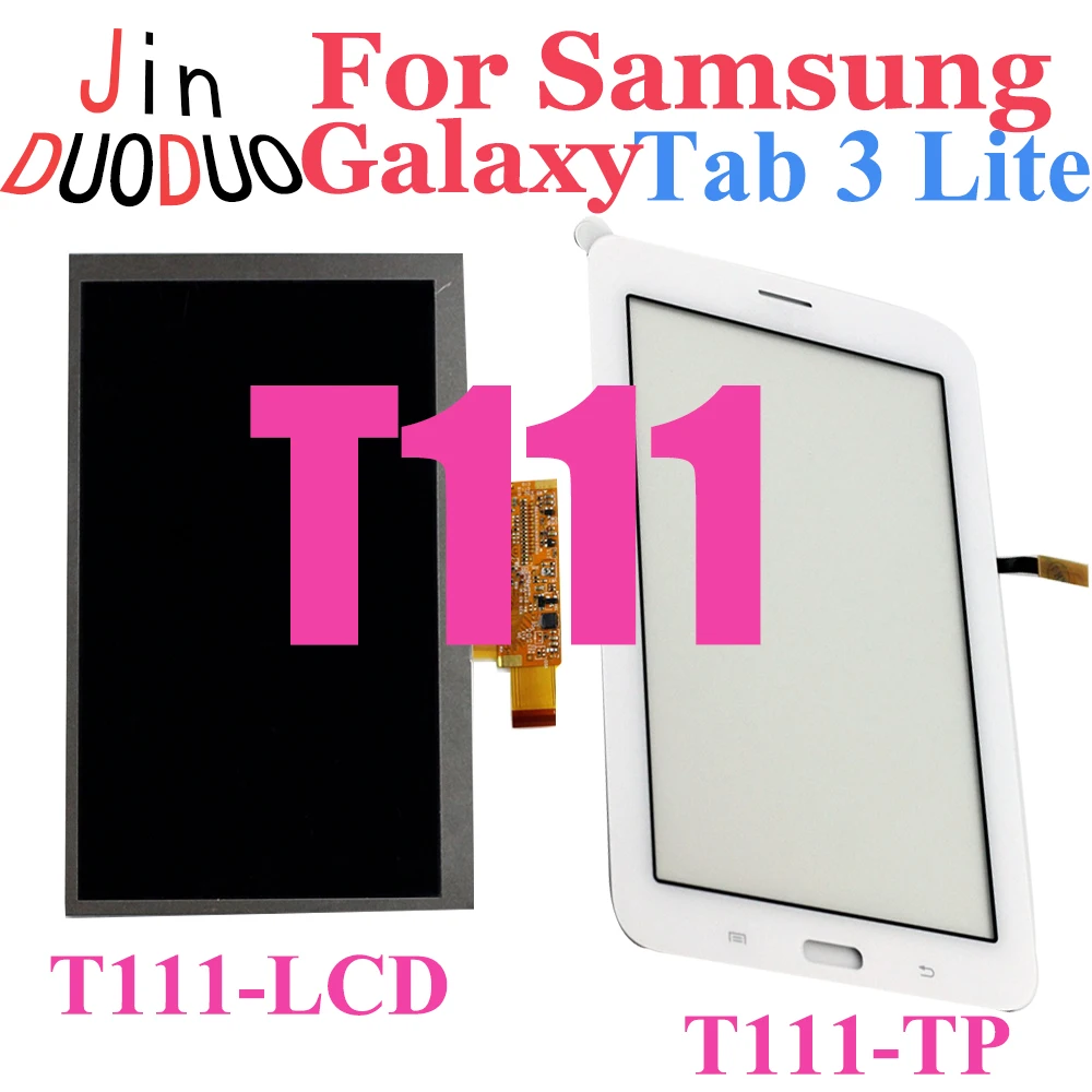 

7,0 ''Оригинальный Для Samsung Galaxy Tab 3 Lite T111, ЖК-дисплей, сенсорный экран, дигитайзер для Samsung T111, дисплей, запасная деталь