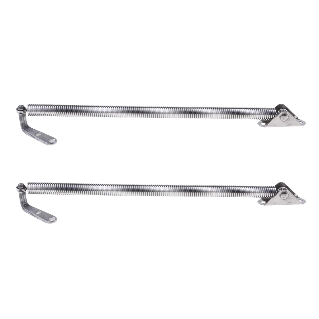 2 Pcs Boat Stainless Steel Hatch Spring 8-1/4'' 210mm Adjuster Porthole Door