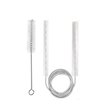 

Foldable Breathing Machine Stainless Steel Tool Respirator Hose Universal Spiral Ventilator Tube Brush Space Saving For CPA