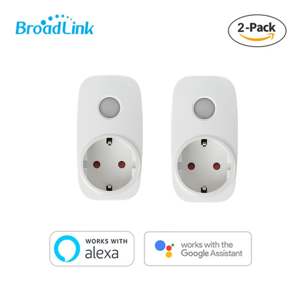 

Broadlink 2/3/5Pcs Originele SP3/SP3S WiFi Smart EU US Plug Outlet werk voor ALexa Google thuis Smart Home APP Afstandsbediening