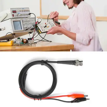 

Alligator Clips BNC Clip Coaxial Cable Function Signal Generator Testing Line Accessories 90cm Testing Wire Clip