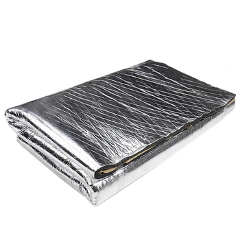 

Heat Sound Deadening Insulation Mat Deadener Pad Car Auto Exhaust Muffler Hood Door 40X24Inch