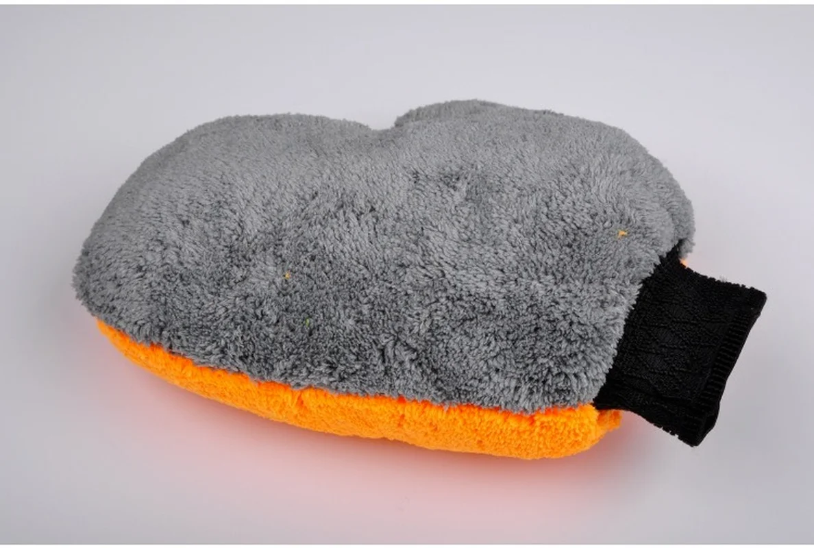 Car Wash Gloves Fine Plush Waterproof Coral Velvet Gloves Car Wash Thick Wipe Cloth Multi-function Tool Neswest car cleaning gloves microfiber cleaning gloves microfiber washing gloves microfiber gloves