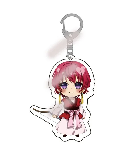 Аниме Akatsuki no yona брелок мультяшная фигурка Yona из пуха акриловая сумка Подвески