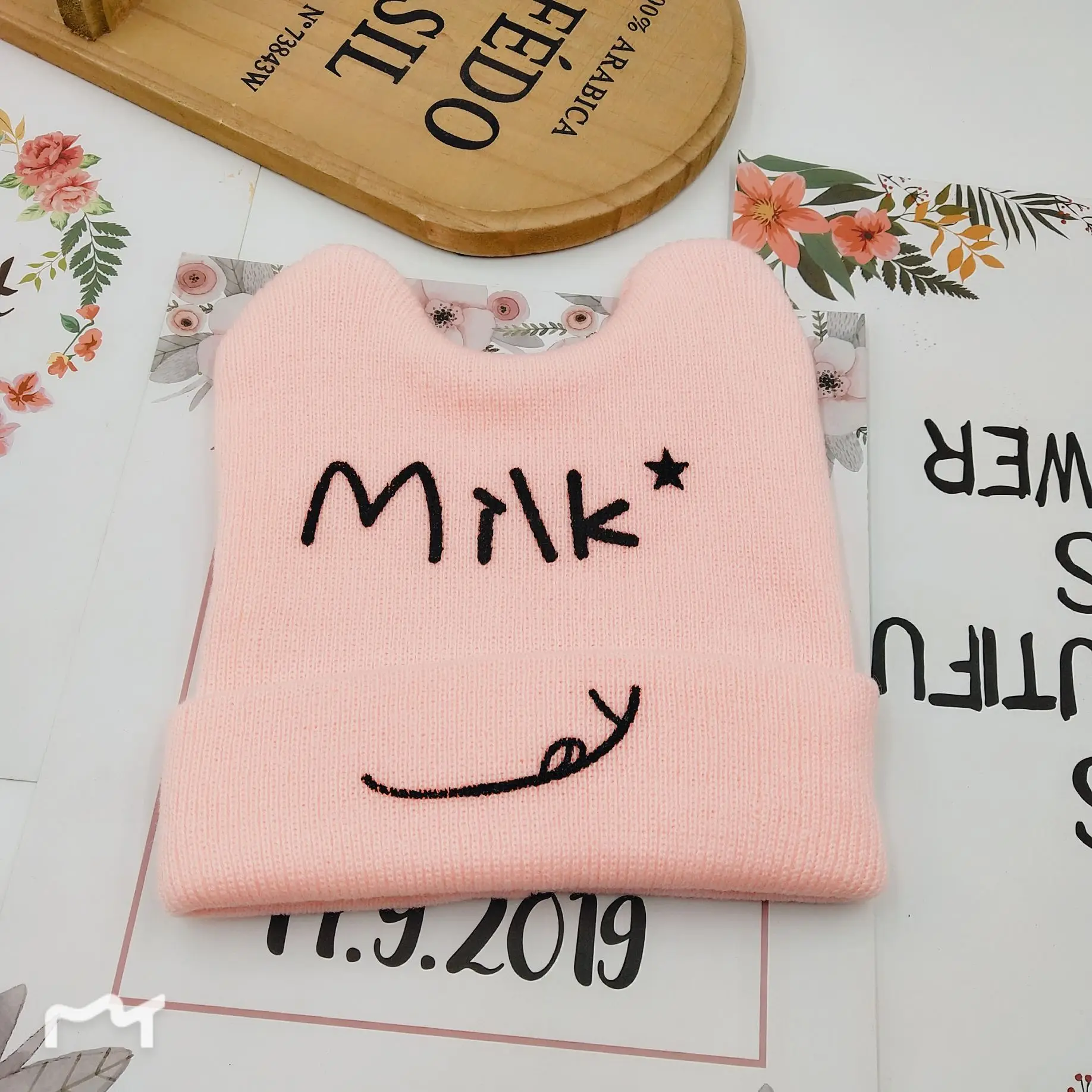 Детские шерстяные шапки для детей 0-6 лет, Новые Теплые вязанные шляпы на осень и зиму для мальчиков и девочек, детские шапки из кораллового флиса