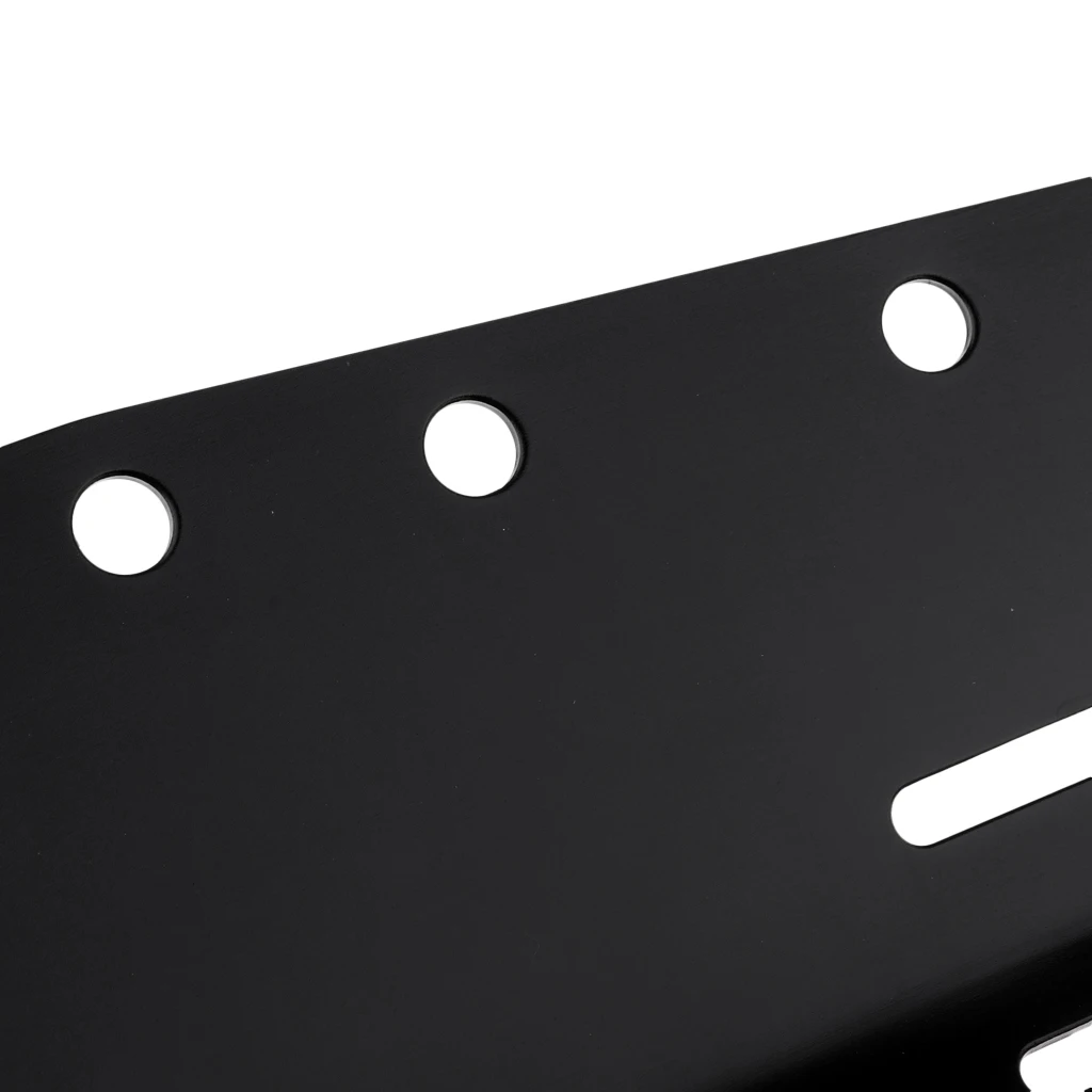 Техническое погружение Backplate для дайвинга BCD жгут системы 3 мм Толстый алюминиевый сплав черный