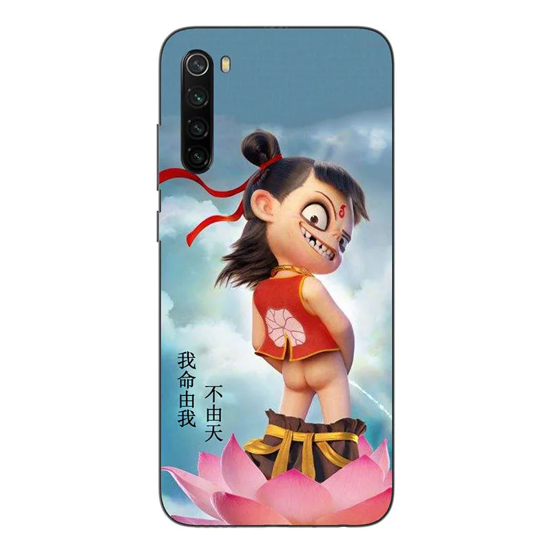 Мягкий силиконовый чехол для Xiaomi Redmi Note, 8 T, 8 T, 6,3 дюймов, чехол-накладка на заднюю панель, HD принт с розами, волком, мультипликационным рисунком, Fundas Para, чехол - Цвет: Z20