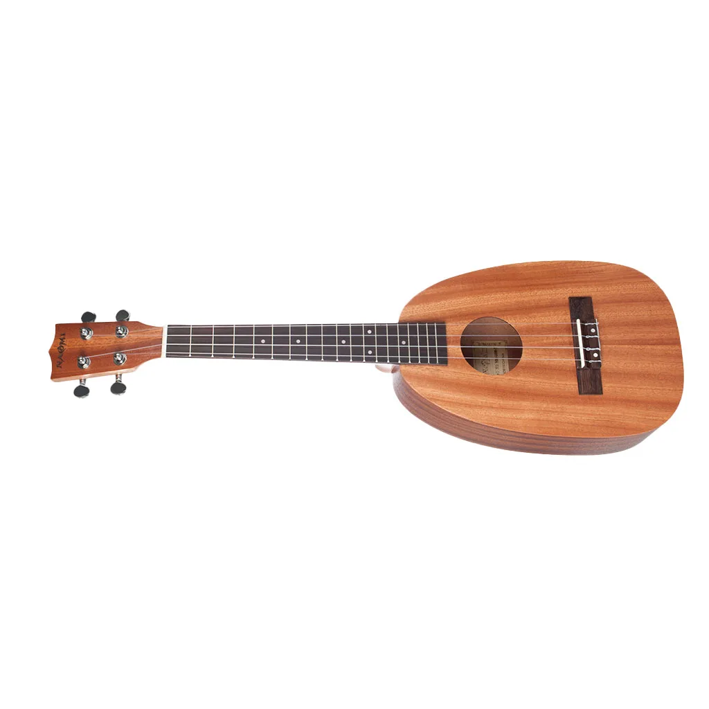 Sapele Дерево 2" ананас укулеле мини-укулеле для начинающих детей музыкальный подарок