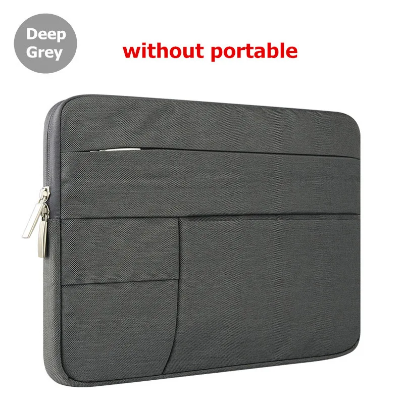 Сумка для ноутбука для Dell Asus lenovo hp acer Сумочка компьютер 11 12 13 14 15 дюймов для Macbook Air Pro Ноутбук 13,3 15,6 чехол - Цвет: Dark grey