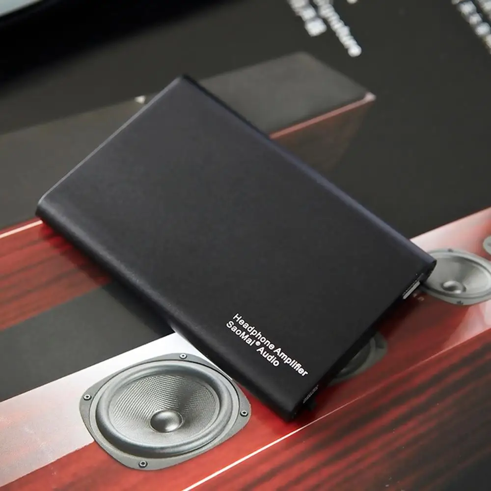 SaoMai Portable Headphone Amplifier Mini Audio Amp for Car MP3 MP4 Phones Digital Players and Computers