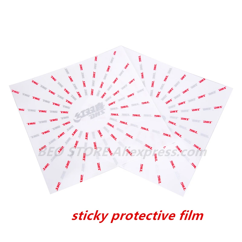 10-Piece Table Tennis Paddle Protective Film Set