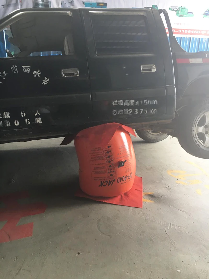 NEW 4t rescue inflatable jack Emergency rescue detached self-help equipment Gentle jack airbag Multi-purpose inflatable jack 1pc