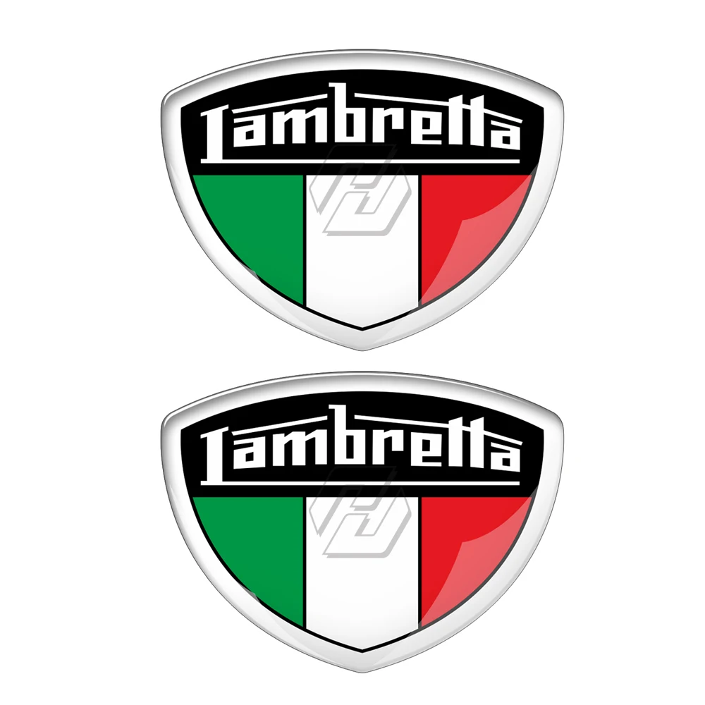 Lambretta Shield ΰ Į Vespa MOD Rocker  3D   ƼĿ ̽
