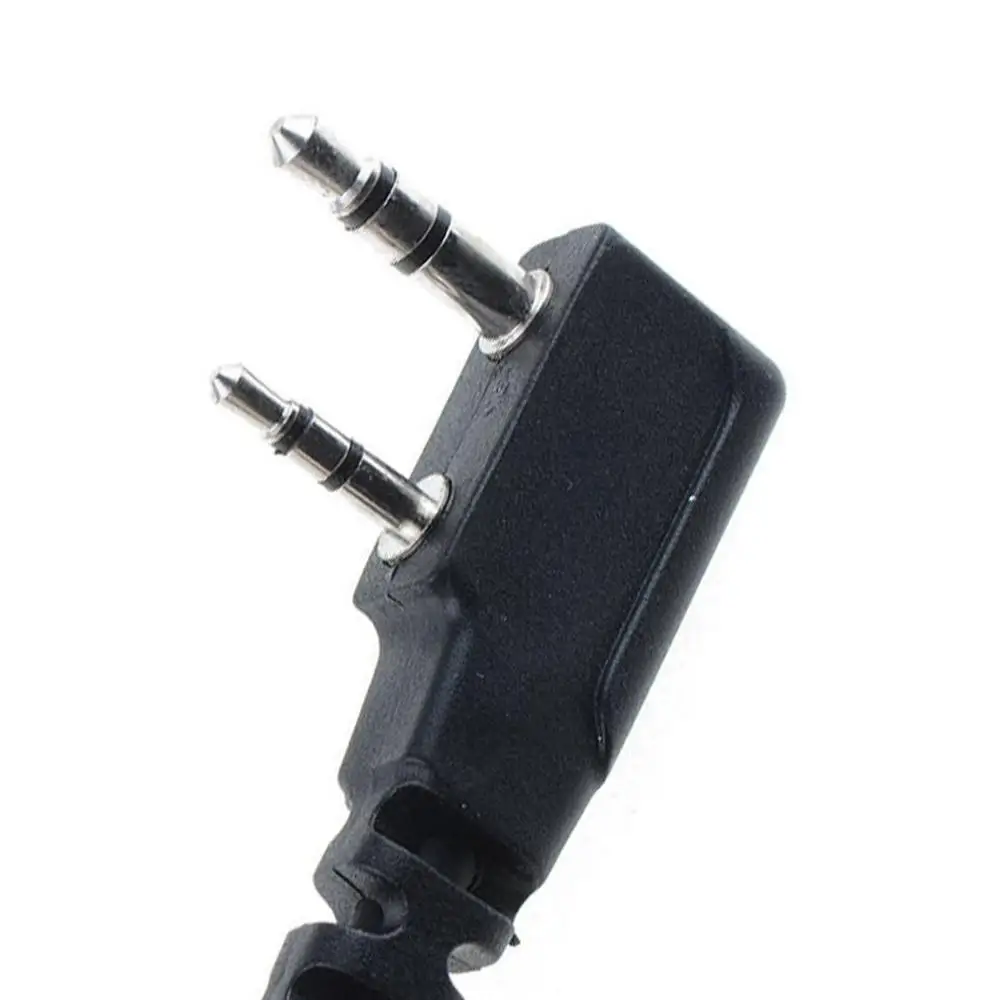 DIY K Head 2 pin 4 провода микрофон динамик кабель пружинная линия для Baofeng UV5R UV-5R для Kenwood TK370 рация
