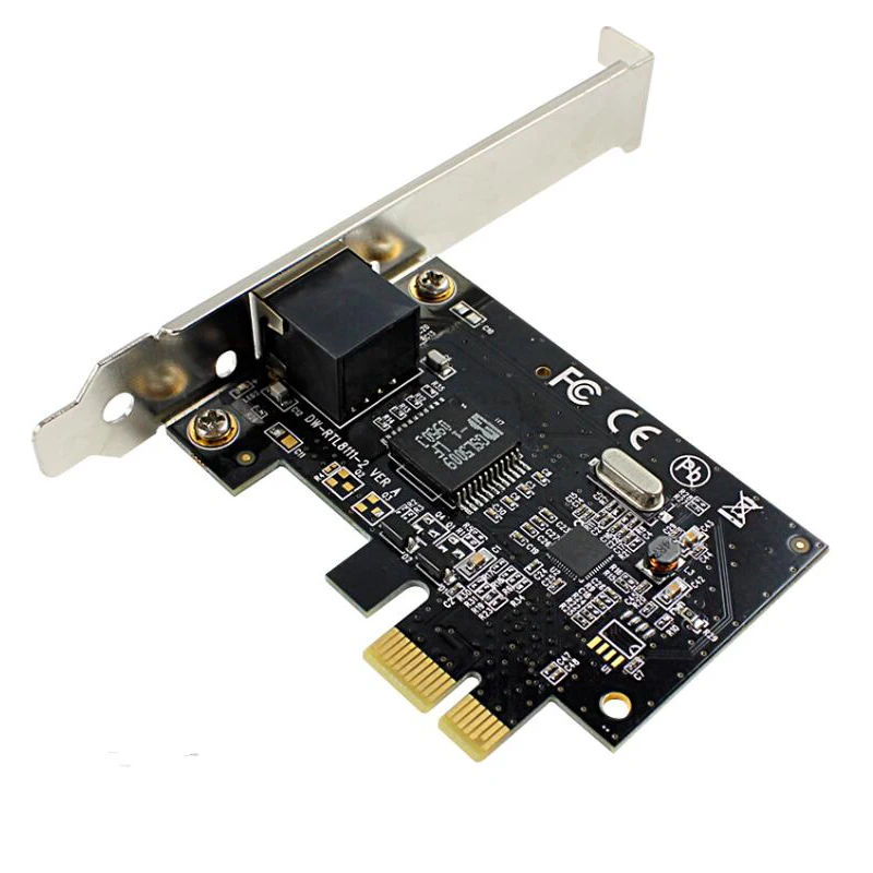 EDUP PCI Express PCI-E сетевая карта 1000 Мбит/с Gigabit Ethernet 10/100/1000 м RJ-45 сетевой адаптер конвертер сетевой контроллер для ПК