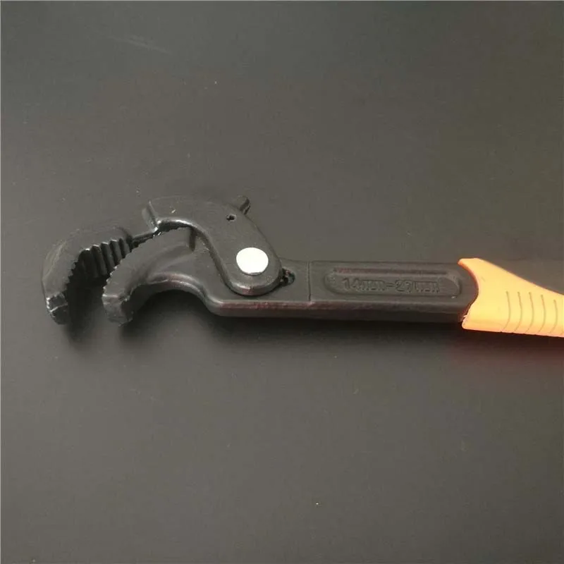 

Universal Key Pipe Wrench Open End Spanner Set High-carbon Steel Snap N Grip Tool Plumber Multi Hand Tool