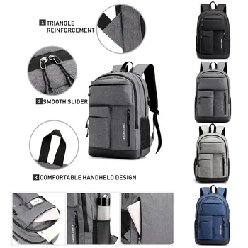 

Men's Laptop Backpack Casual Travel School Bag Student School Bag Teen Backpack рюкзак женский