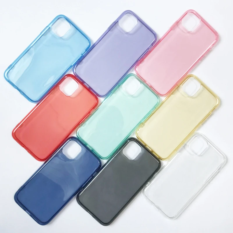 

Candy Soft Silicone Back cover cases for iphone 7 6 6S Plus 5 5S SE with hand Strap rope Hole Jelly Black White Pink Rose Blue