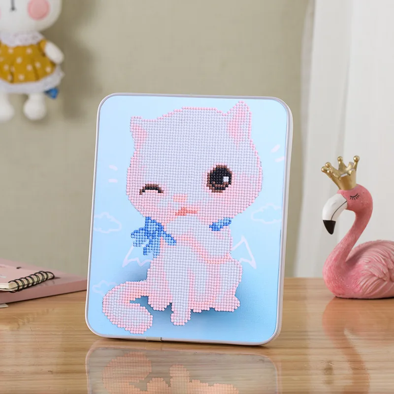 20*25 см Дети DIY Алмазная картина набор мультфильм девушка DIY алмазная живопись с прямоугольной рамкой ручной работы развивающие игрушки - Цвет: G017