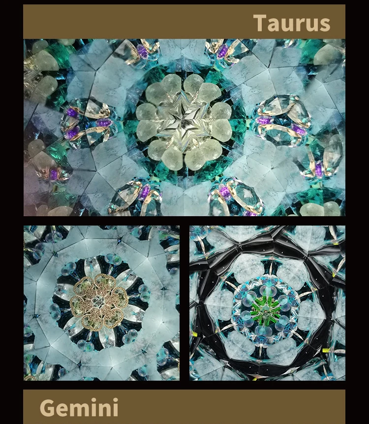MORLENS Kaleidoscope men and women Christmas girlfriends birthday gifts high grade creative 12 constellations decompression MORLENS Kaleidoscope men and women Christmas girlfriends birthday gifts high grade creative 12 constellations decompression