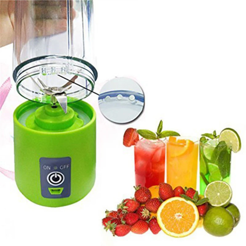 Portable Juicer Electric Fruit USB Rechargeable Practical Durable Multi-functional Juicer