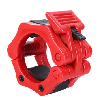 

Useful 1 Pair Dumbbells Barbell Clamps Collars Lock Fitness Standard Spring Collars Weightlifting Dambil Gym