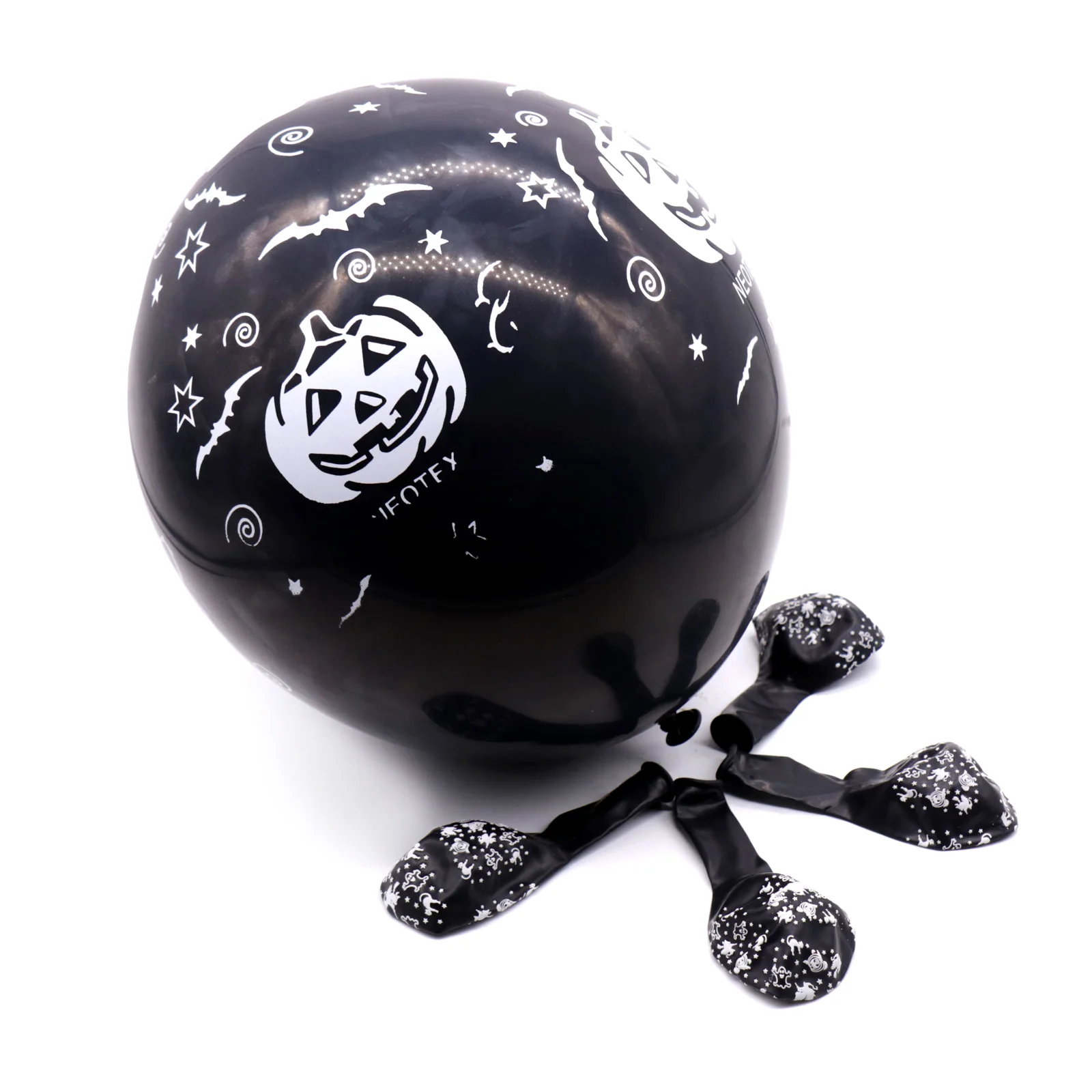 Латексный череп Пиратские воздушные шары надувной шар Хеллоуин вечеринка в честь Дня Рождения украшения Поставки детский подарок черные воздушные шары