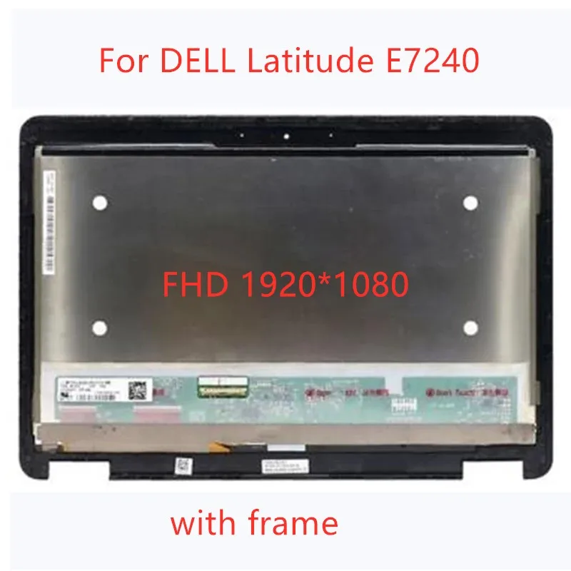 Сменный ЖК-дисплей с рамкой для DELL Latitude E7240 ЖК-экран в сборе сенсорный дисплей