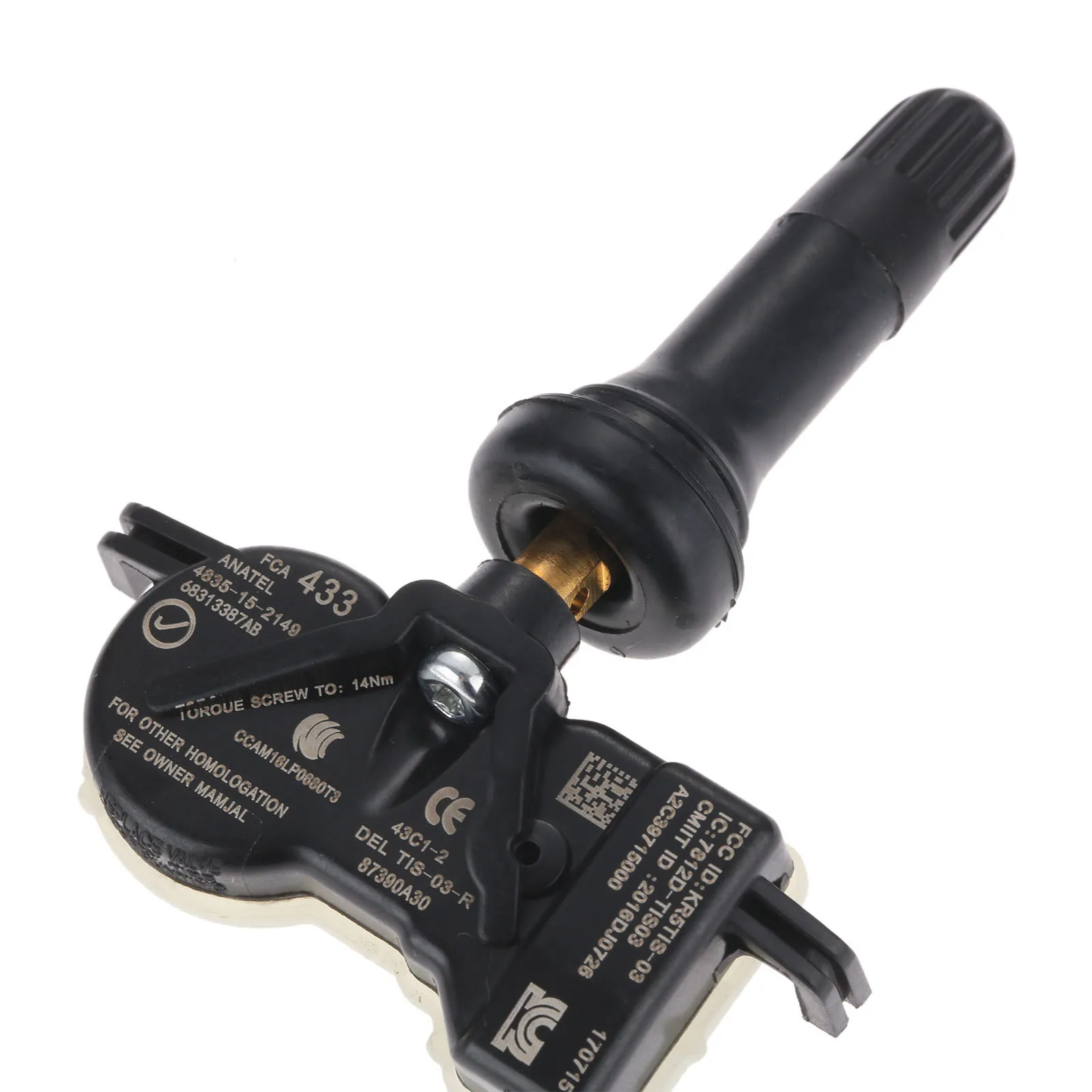 4 шт. TPMS датчик давления в шинах подходит для Chrysler Dodge Jeep 68313387AB