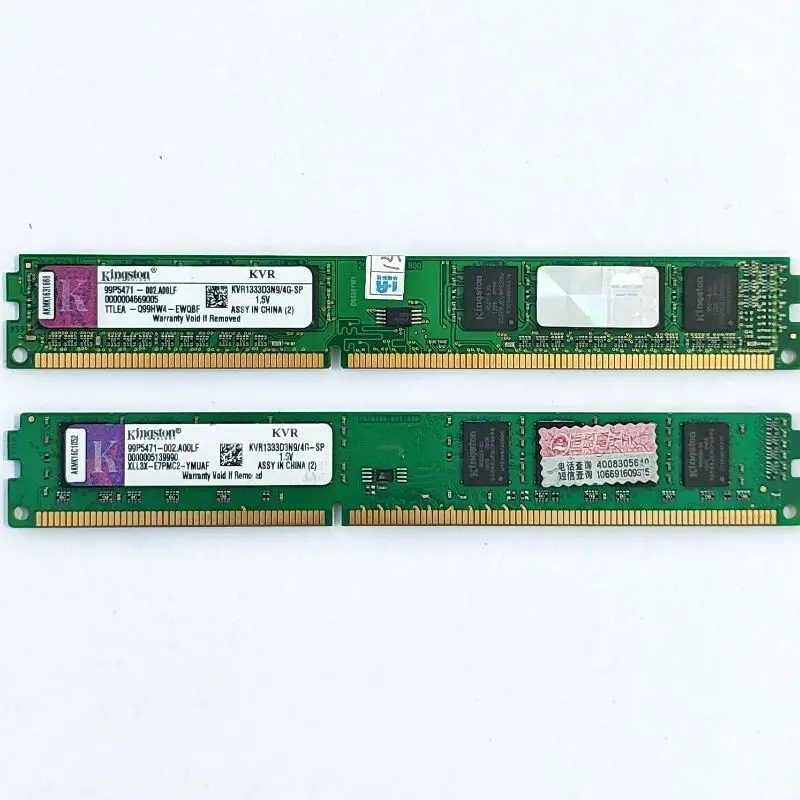 Оперативная память Kingston ddr3 4 Гб 1333 МГц ОЗУ S KVR1333D3N9/4G ГБ DDR3 для настольного