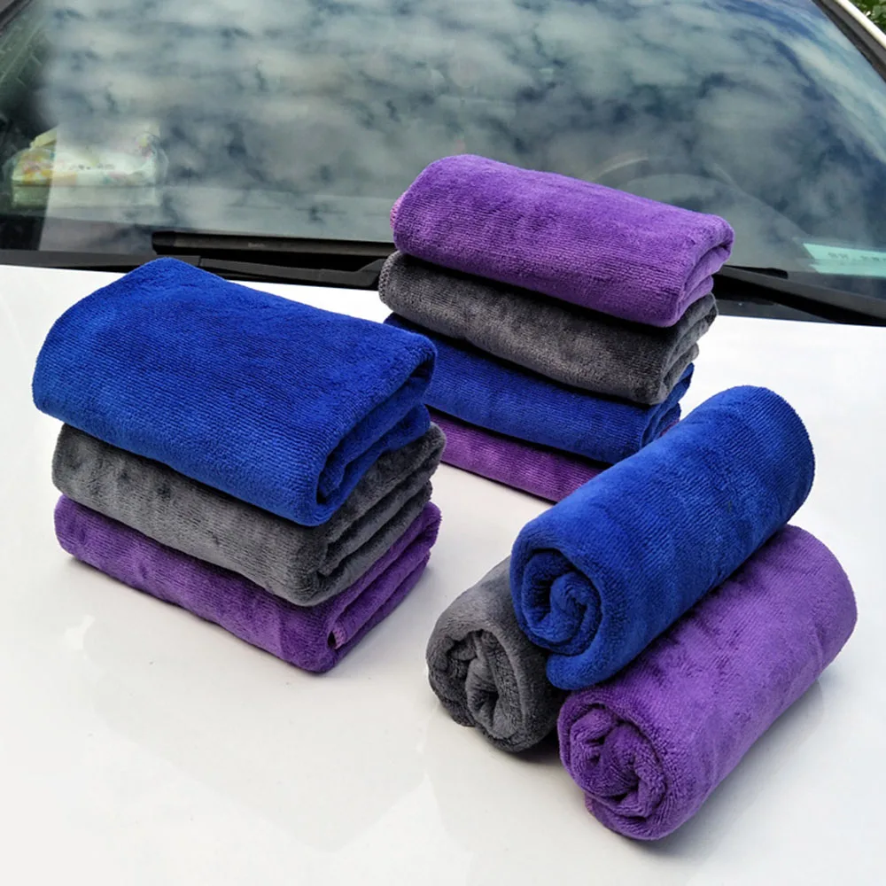 Хорошо впитывающий мягкое полотенце с микрофибрами для чистки автомобиля Автомойка сухая чистая Полировка ткань капля дома Полезная 160*60 см
