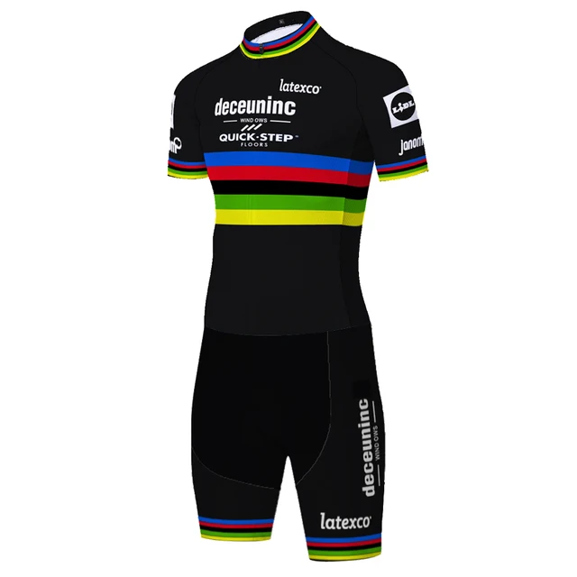 2022 Team quick step cycling skinsuit Cycling Clothing triathlon Bodysuit roupa ciclismo Bike Clothing completo ciclismo estivo Cycling set 14