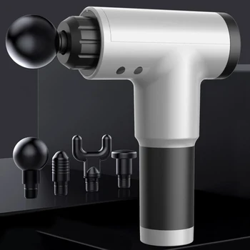 

Massage mesotherapy Gun LCD Display Deep Muscle Massager Muscle Pain Body Exercising Relaxation Pain Relief Slimming Shaping
