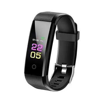 

Outdoor Fitness Tracker OLED Running Walking Pedometer Heart Rate Monitoring Smart Step Counter Health Sleep Activity Tracker