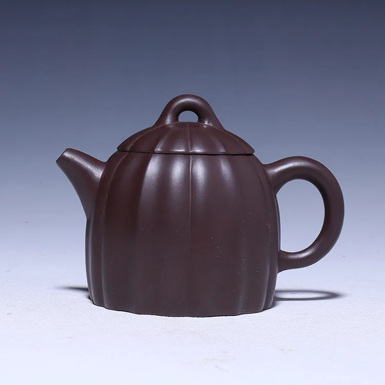 

Lu wei ping Raw Ore Purple Clay Ryoka qin quan Pot 270cc 7-Hole Water Extractor with Hand-Held Pot Photo a Generation of Fat