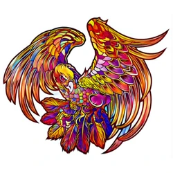 Puzzle en forme d'aigle homme Alien Kawaii, 3D, 100, 200, 300 pièces, jeu de bricolage, jouet en bois, cadeau de fête pour adolescents et enfants 