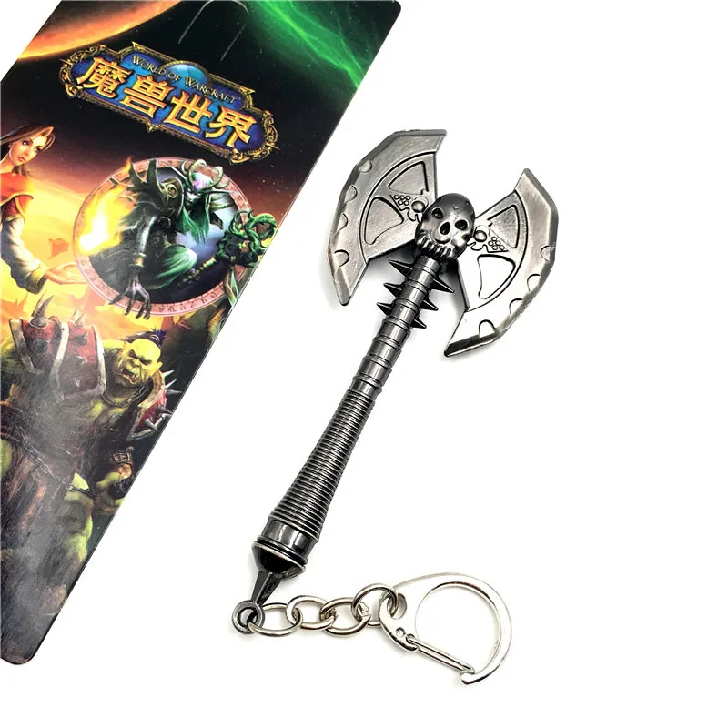 20 шт./лот, брелок в виде игры WOW, 12 см, модель оружия, король личей, Frostmourne, брелок в виде Орды, Alliance, ювелирные изделия для косплея, реквизит, подарки